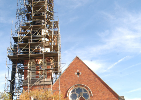 St. Thomas Church construction